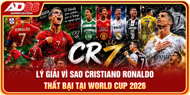 Lý Giải Vì Sao Cristiano Ronaldo Thất Bại Tại World Cup 2026