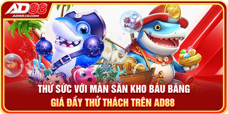 Thử sức với màn săn kho báu băng giá đầy thử thách trên AD88