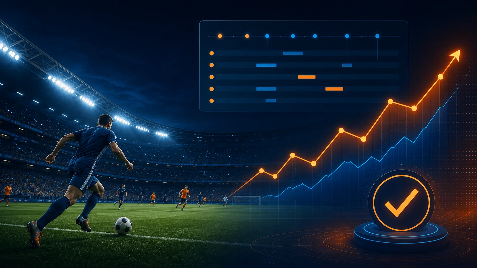 Kèo Trực Tiếp Là Gì? Cách Đọc Odds Khi Trận Đang Diễn Ra 2 kèo trực tiếp là gì: Minh họa kèo trực tiếp với trận bóng, biến động odds và xác nhận phiếu