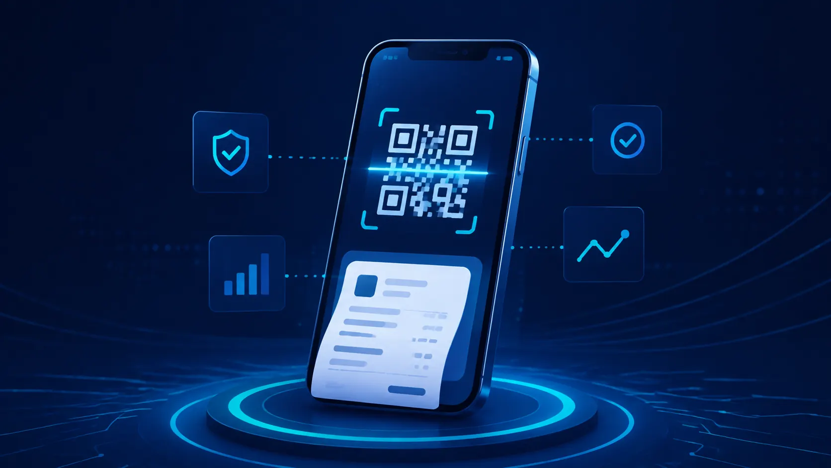 nạp tiền AD88 bằng mã QR: Minh họa kiểm tra mã QR trước khi nạp tiền AD88